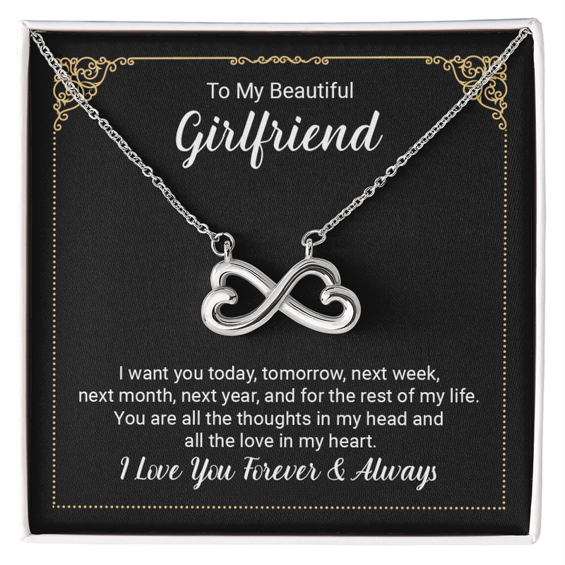 Endless Love Necklace - For Girlfriend I Want You Today